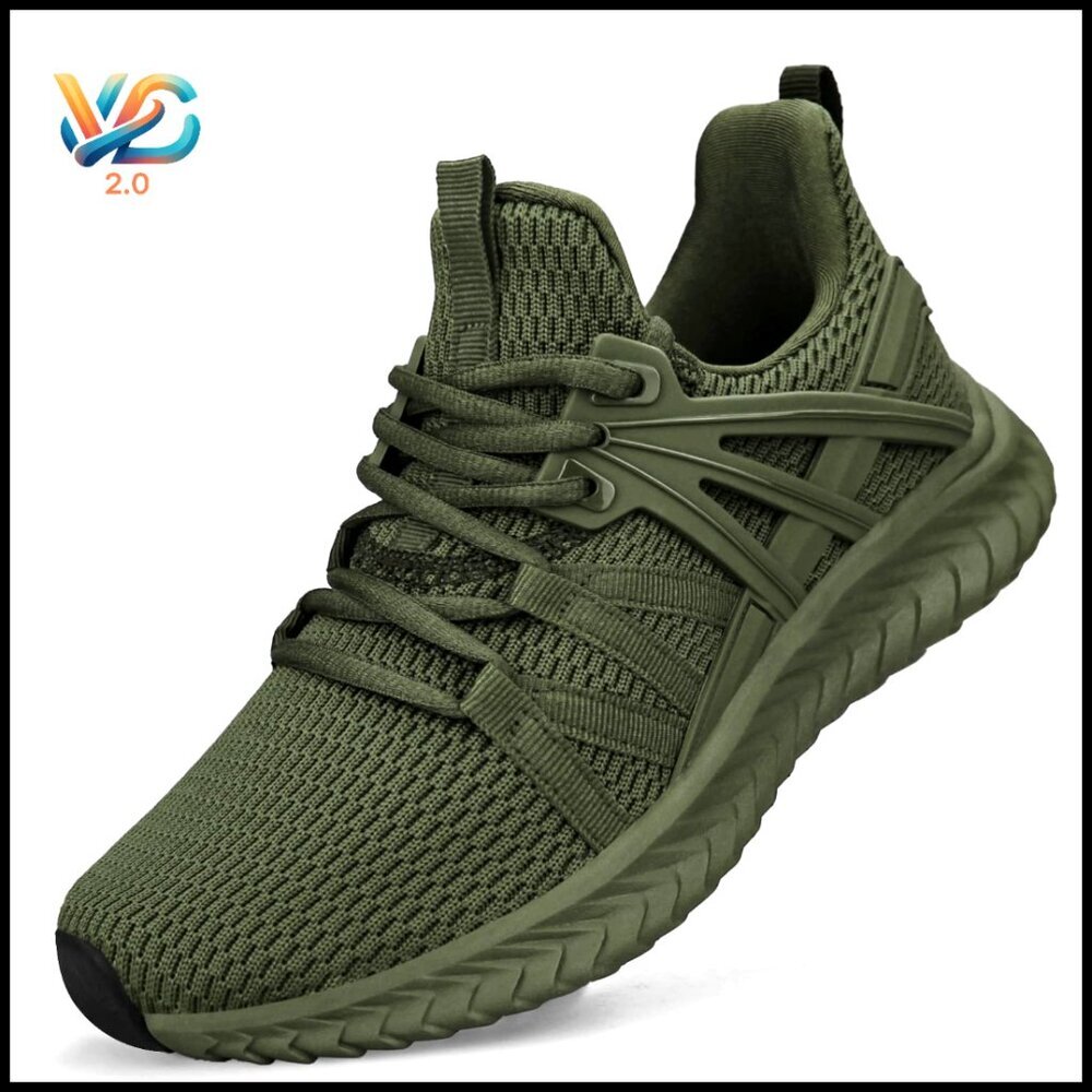 Women's Slip-On Sneakers Lightweight Walking Shoes Gym Travel Casual